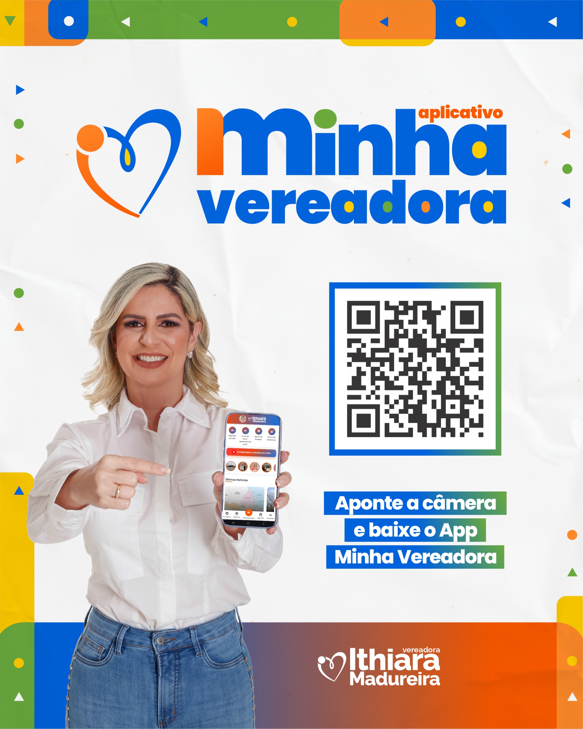 O Aplicativo "minhavereadora" fortalece o atendimento à população durante o recesso parlamentar!